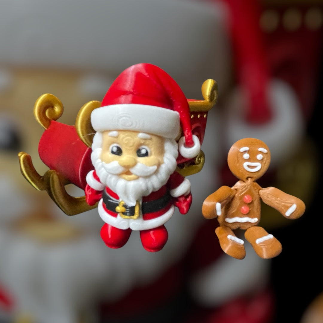 Santa’s Sleigh Set Flexi Fidget Toys
