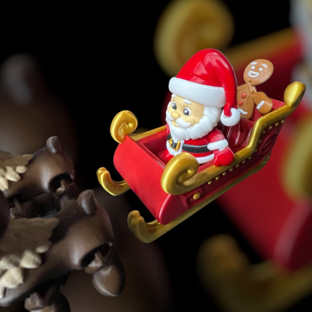 Santa’s Sleigh Set Flexi Fidget Toys