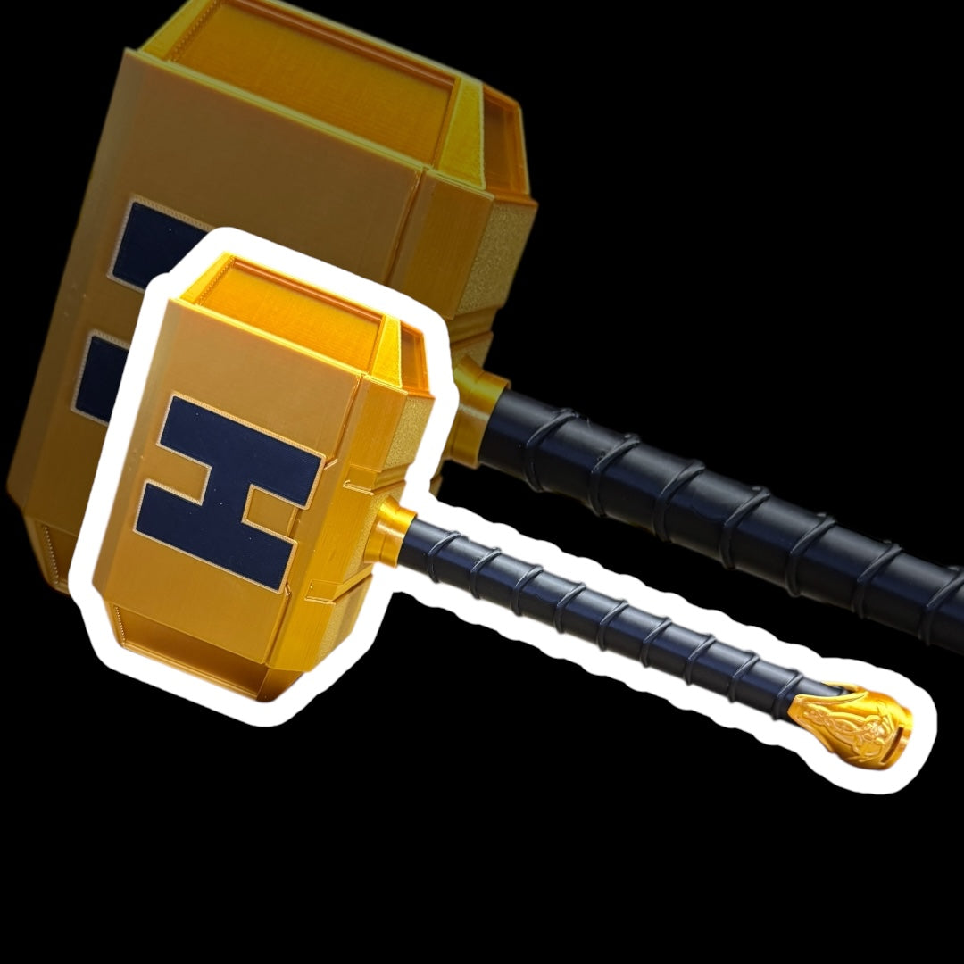 ⚡️ Custom Mjolnir Inspired Hammer – Personalized Thor’s Hammer ⚡️