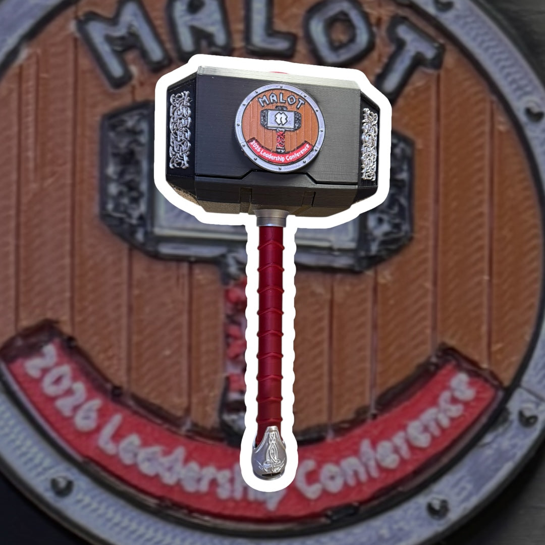 ⚡️ Custom Mjolnir Inspired Hammer – Personalized Thor’s Hammer ⚡️