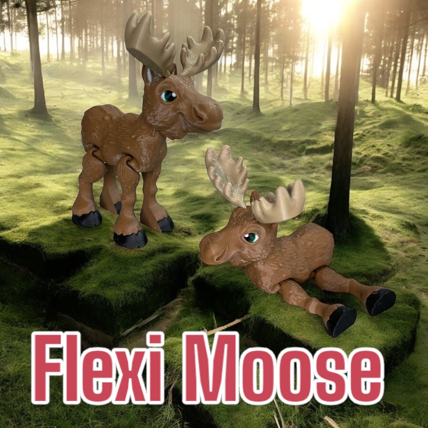 Flexi Animal Fidget Toys, Pocket Pets, Stress Relief, ADHD, ADD, Autism, Sensory, Anxiety, Focus