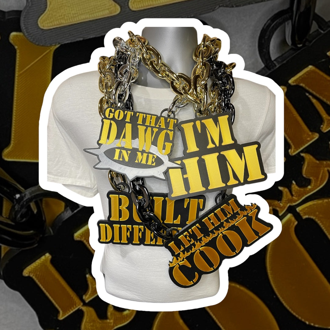Fan Hype Turnover Chain (custom) Large Oversized Sports Team School Business