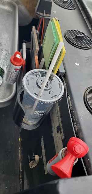 Organizer & Cup Holder for USPS Mail Carrier/LLV, All In One Detachable
